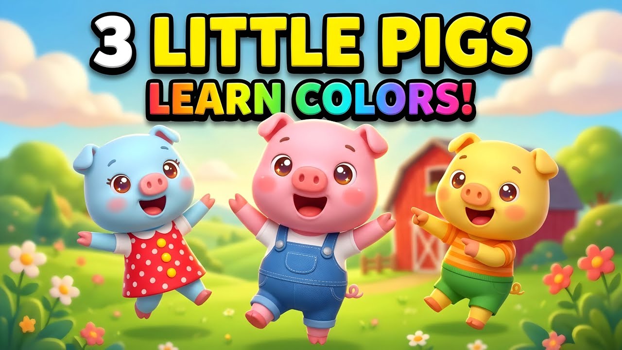 Three Little Pigs + MORE!  Nursery Rhymes Mega Mix | Fun Songs for Children