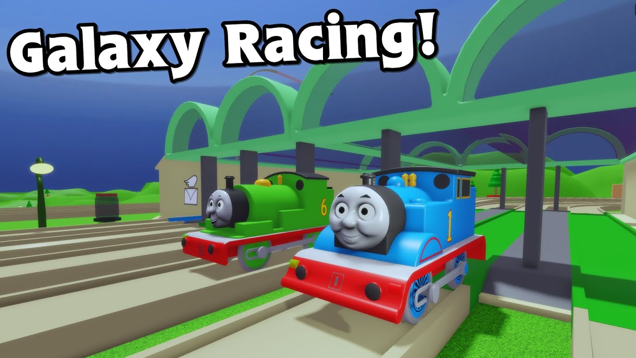 Golden Galaxy The Galaxy Racing Roblox Thomas And Friends Game