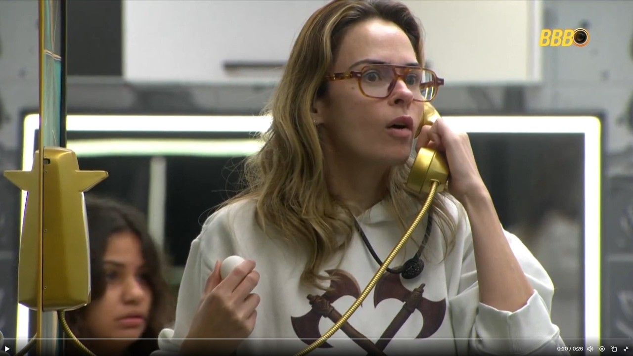 🚨 BBB 26 AO VIVO: ANA PAULA ATENDE O BIG FONE E ESCAPA DO PAREDÃO? MILENA JOGA BARATA NAS MENINAS🔥