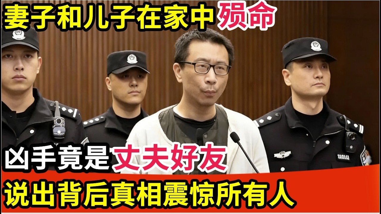 妻子和儿子在家中殒命,凶手竟是丈夫好友,被抓后说出背后真相,所有人都惊呆了【纪实故事】