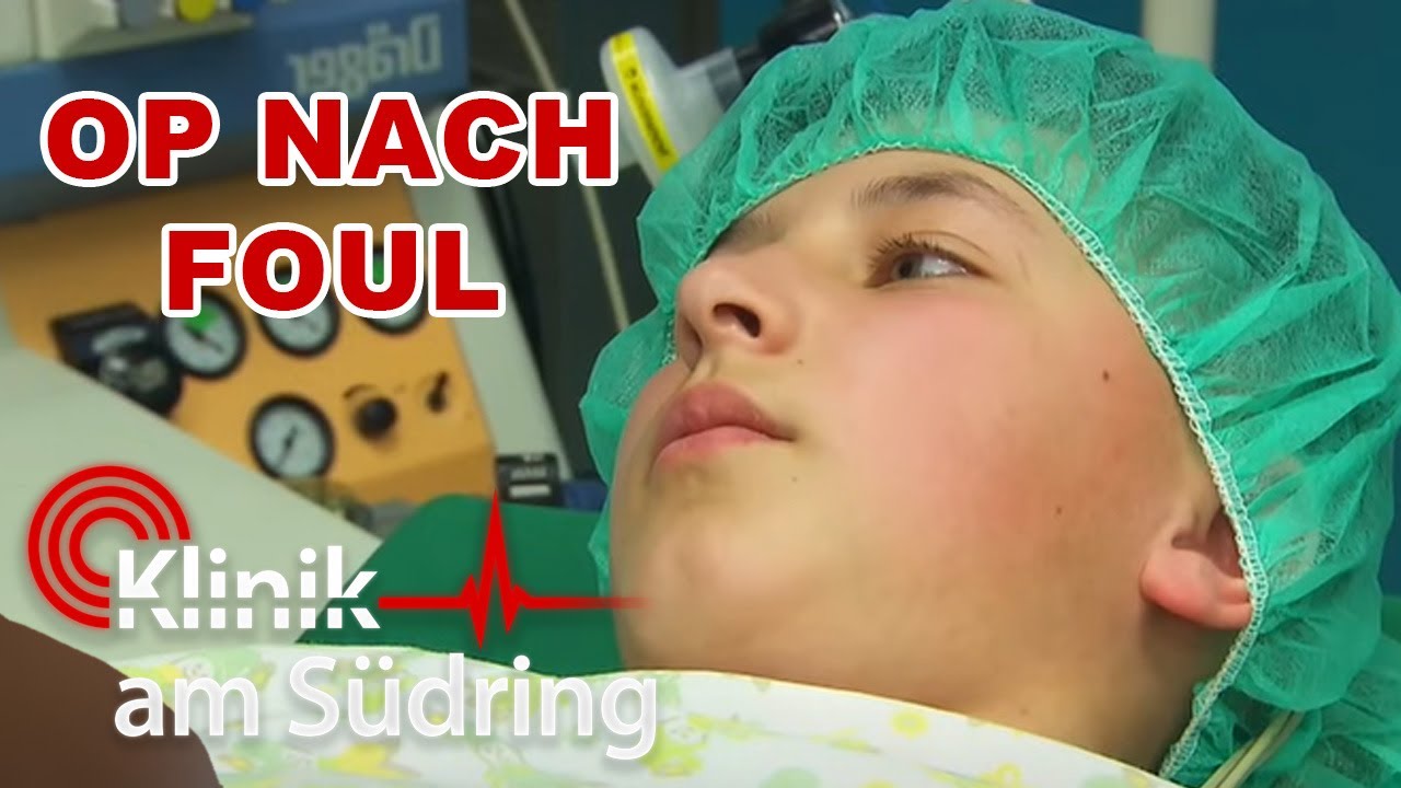 Foul beim Fußball : Benni (13) muss operiert werden! | Klinik am Südring | SAT.1