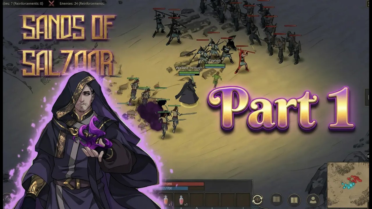 Sand of Salzaar Walkthrough Part 1 - A new story, a new champion.