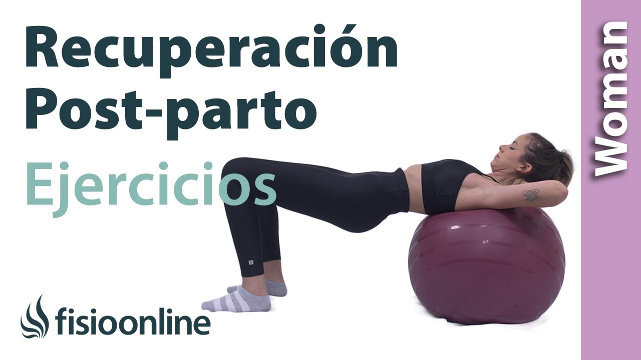 8 EJERCICIOS para la RECUPERACIÓN en el POST PARTO