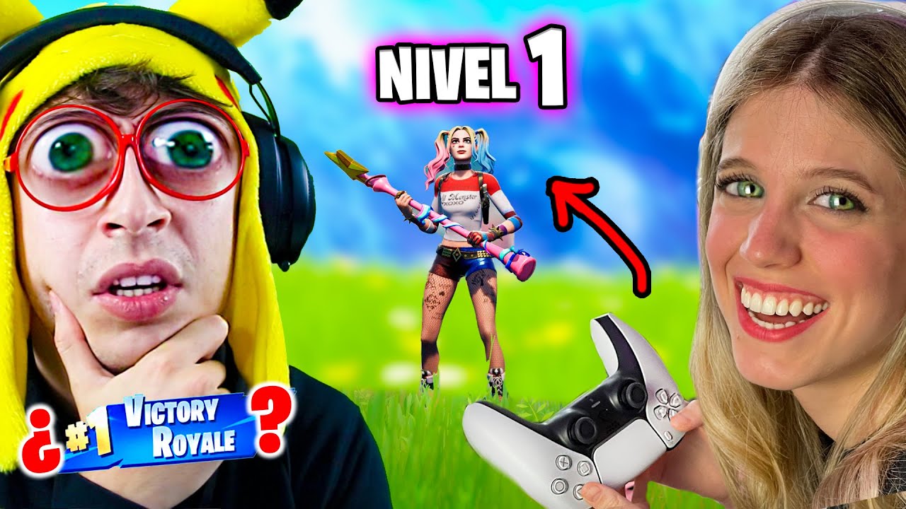 DÚO con mi NOVIA a **NIVEL 1** en FORTNITE!! (Reto Ganar - Novios Challenge)