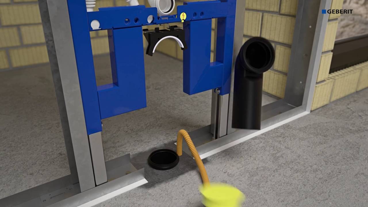 Geberit duofix Sigma 8cm - montážní návod