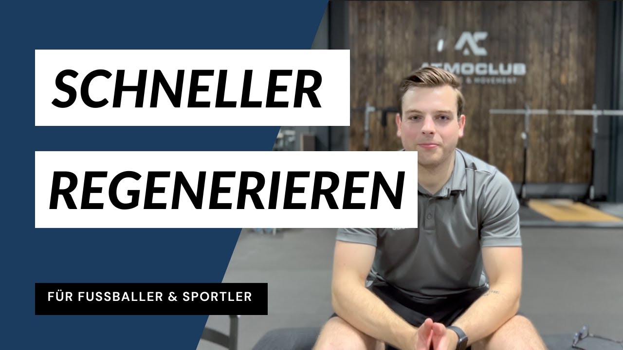 BESSER REGENERIEREN - 5 Tipps wie du dich sofort SCHNELLER ERHOLST!