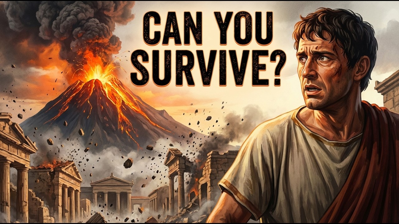 POV: You are Trapped in Pompeii Volcano Eruption | How to Survive?