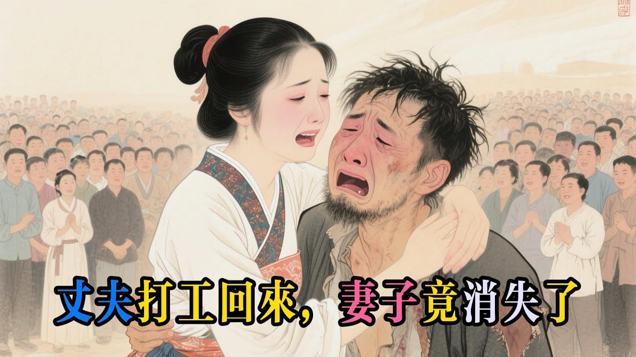 丈夫打工三年帶巨款歸來，妻子竟人間蒸發？逼問父母真相令人髮指！一碗粥讓他當場淚崩，結局極度解氣！情感故事, 睡前故事, 聽書, 感人故事,  逆襲打臉,#民間故事 #故事頻道 #故事分享 #情感