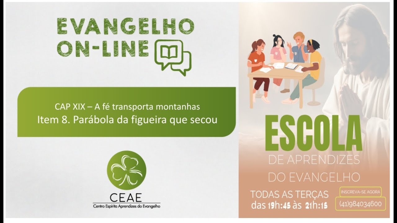 Cap.XIX - A fé transporta montanhas - Item 8. Parábola da figueira que secou