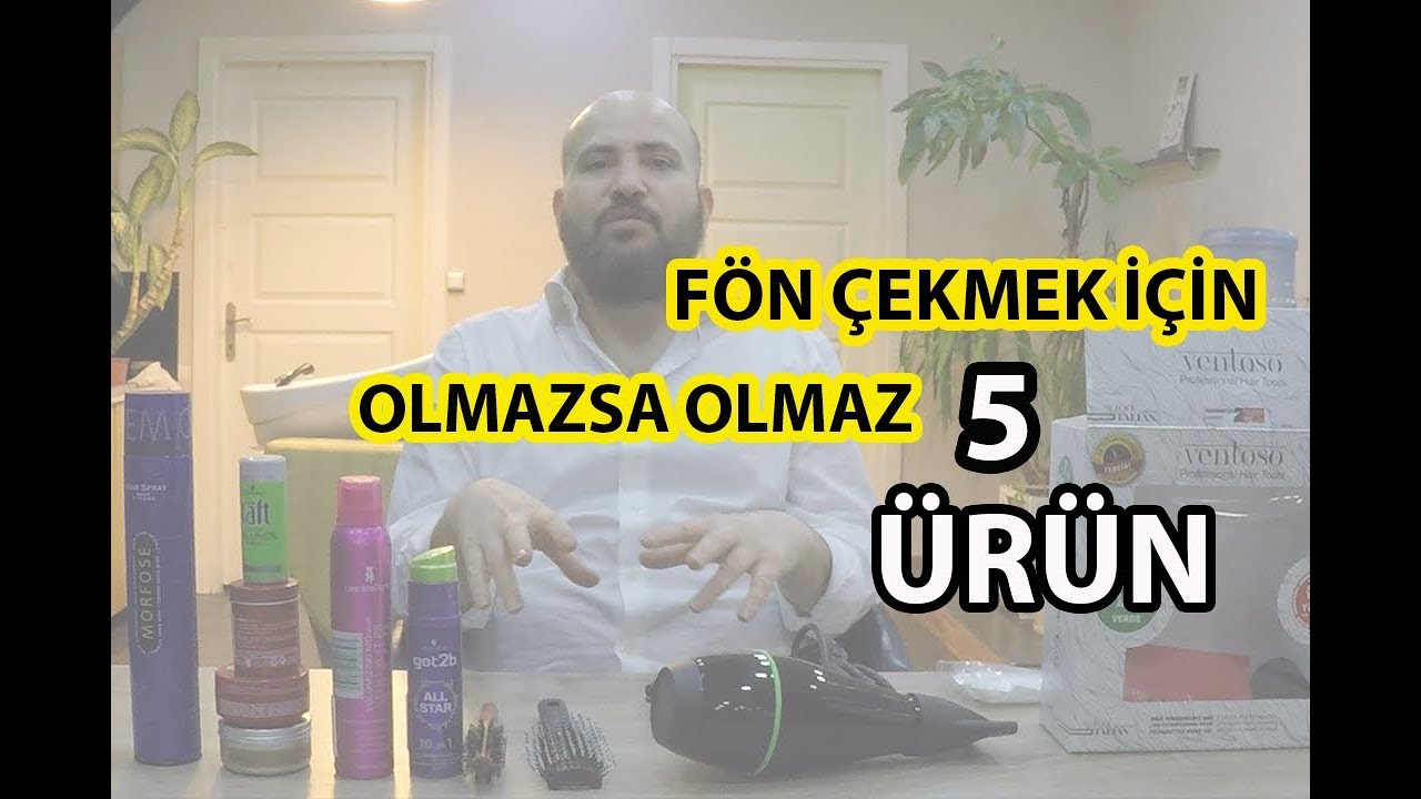 Fön çekmek için olmazsa olmaz 5 ürün |Fön nasıl çekilir #1