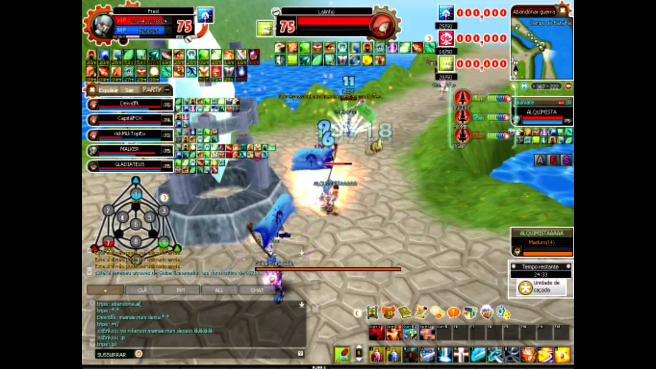 Facção Luz - Guerra de Facções [Asda Story] [Light Faction - Faction War]