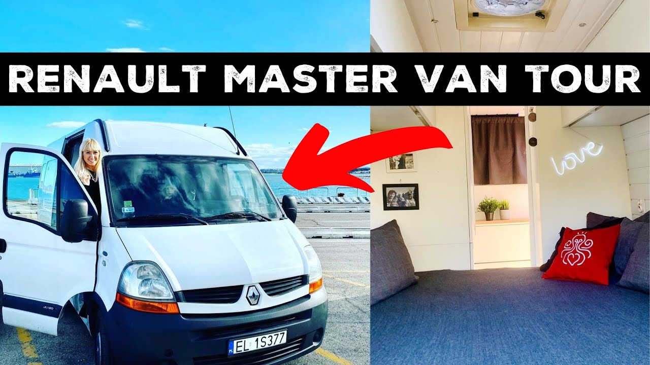 Piękny campervan z Renault Master - VAN TOUR