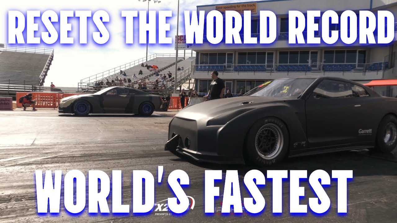 The fastest and quickest R35 Nissan GTR| New World Nissan GTR Record at Tx2k 2025