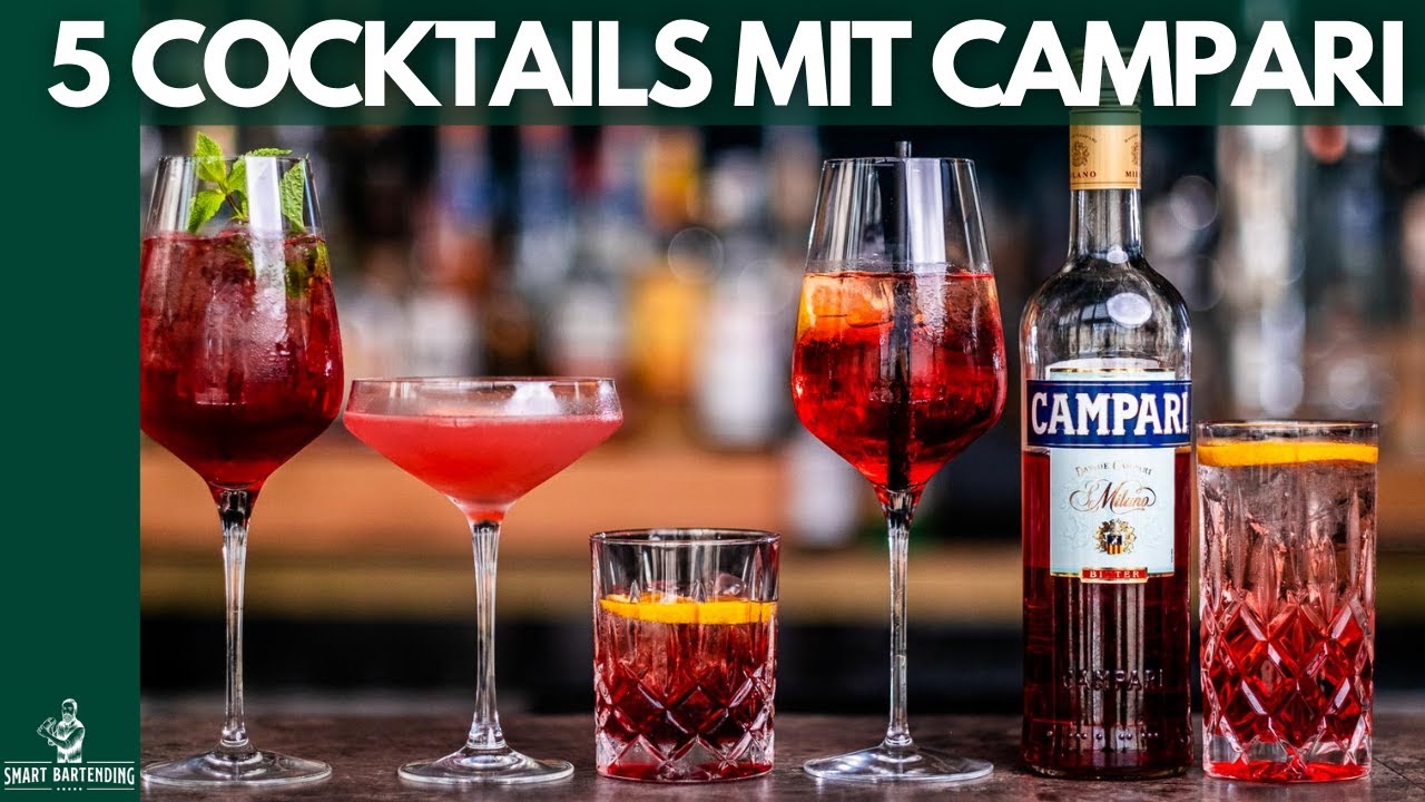 Cocktails mit CAMPARI🍊(Schnell + Einfach)