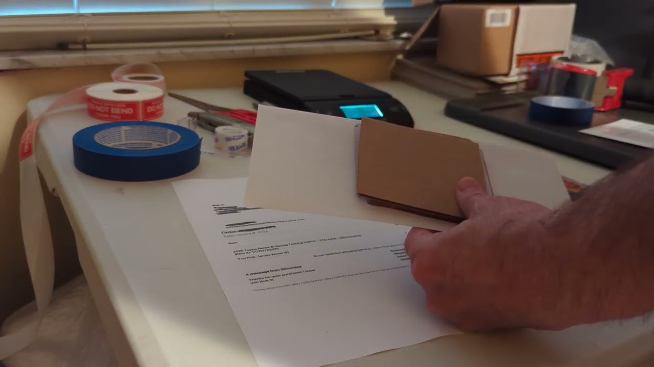 How to ship trading cards with USPS eBay Standard Envelopes!