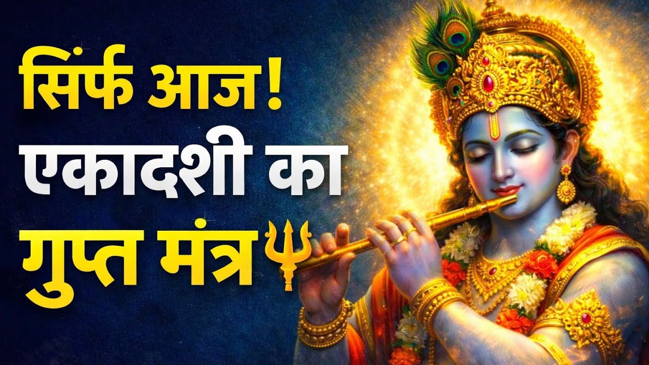 ॐ कृष्णाय वासुदेवाय मंत्र 108 बार | Krishna Mantra for Peace, Protection & Positive Energy