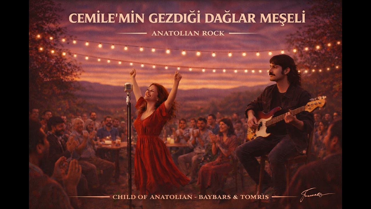 CEMİLEMİN GEZDİĞİ DAĞLAR MEŞELİ  I  1970'S PSYCHEDELİC ANATOLİAN ROCK-COVER - TOMRİS