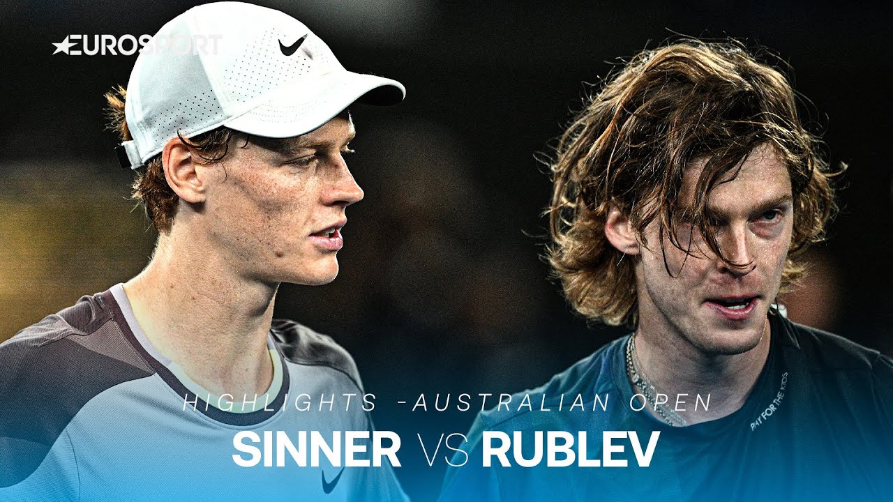 Sinner-Rublev 🎾 | Australian Open 2024 | HIGHLIGHTS