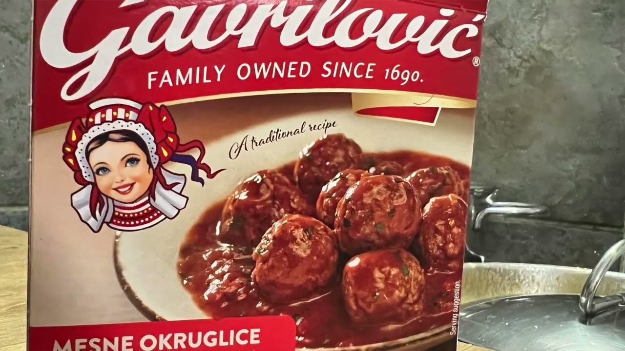 Reaccionando a comida croata: Alb&oacute;ndigas Gravrilović