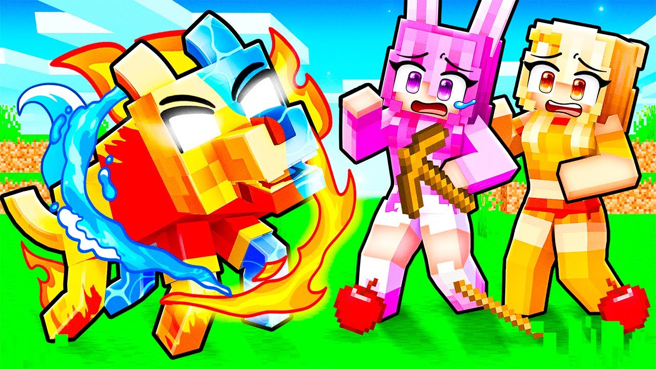 I Pretended to be an ELEMENTAL DOG in Minecraft!