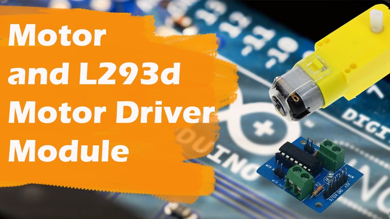 Using the L293D motor driver | Arduino