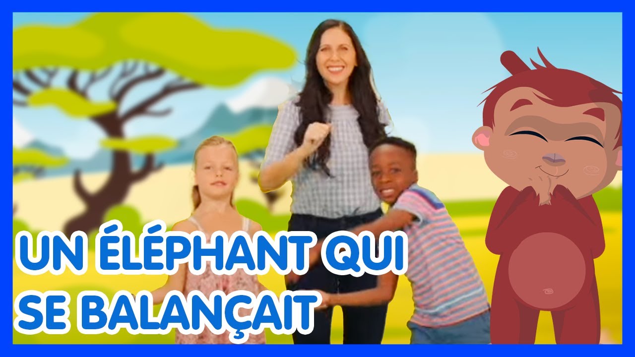 Un éléphant qui se balançait - Comptine avec paroles - Les amis de Boubi - S2