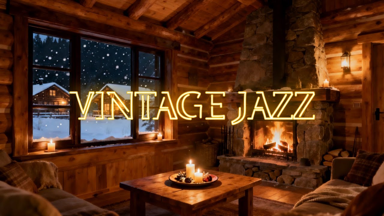 Vintage Jazz Instrumental 4K 🎷 Classic Relaxing Jazz Music for Calm Evening