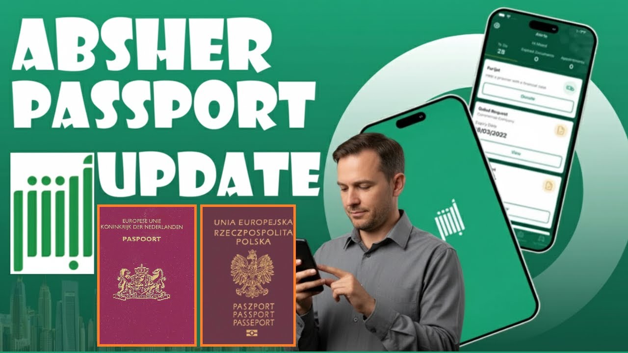 PASSPORT UPDATE ABSHER SAUDI ARABIA