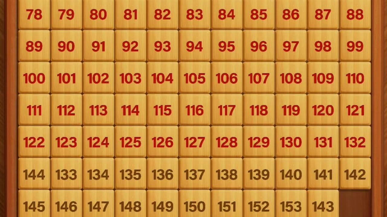 11x14 classic number puzzle