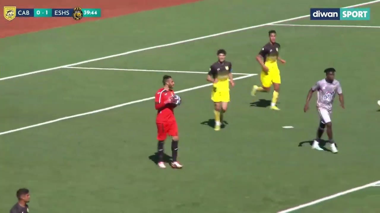 ملخص مباراة النادي الرياضي البنزرتي والأمل الرياضي بحمام سوسة CAB 2-2 ESHS