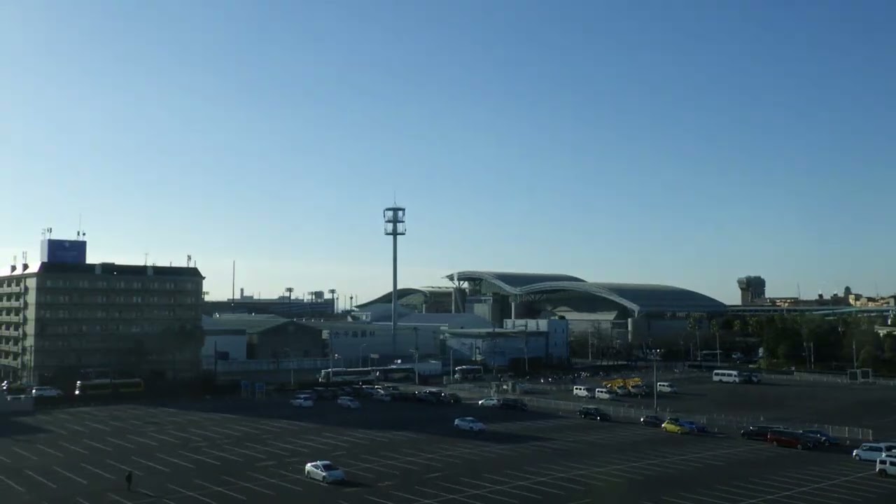 JR京葉線普通側面展望　舞浜〜新浦安