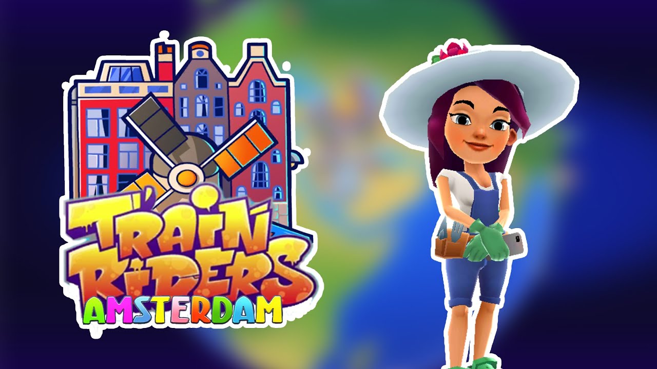 Train Riders TRAVELING TO Amsterdam with Jolien and Pedal board | android/iOs walkthrough