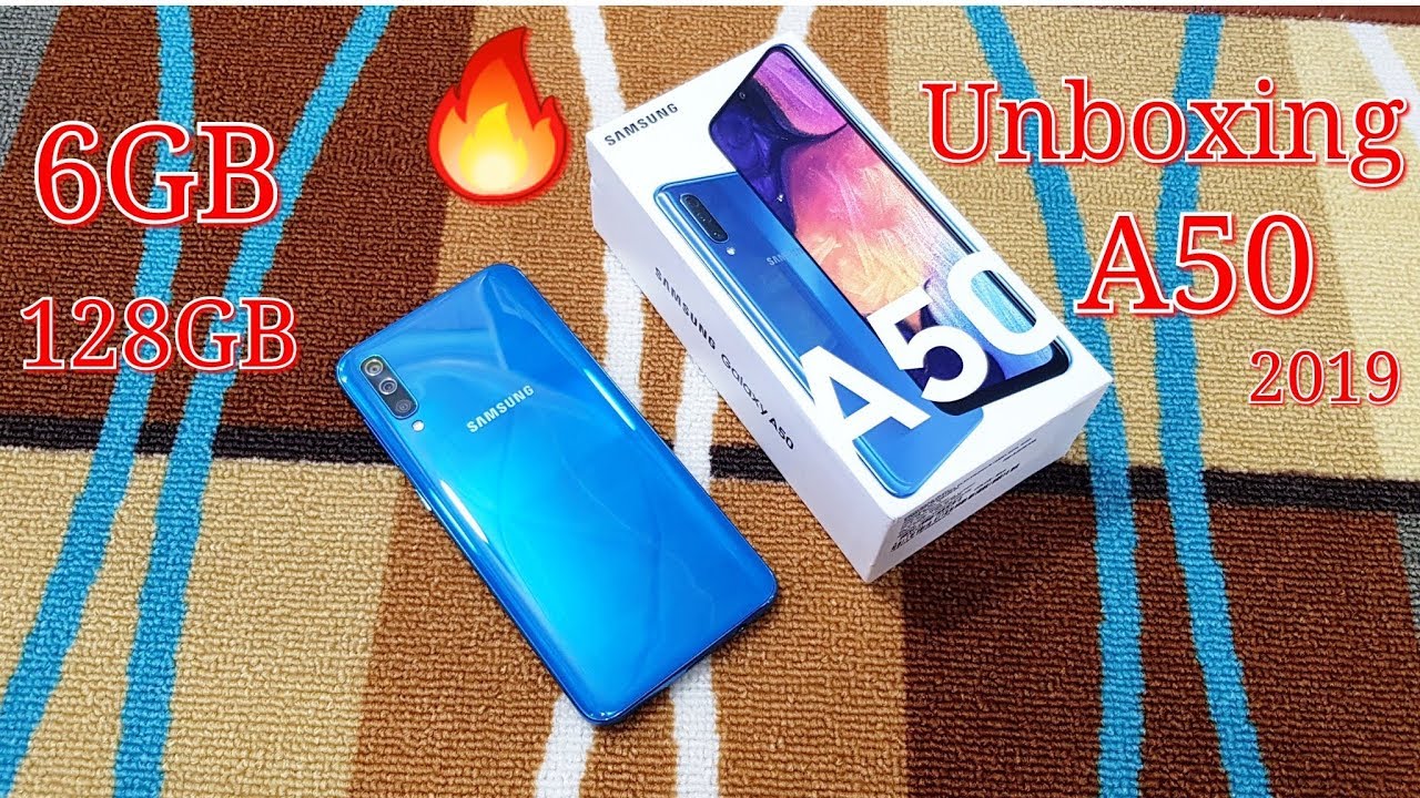 SAMSUNG GALAXY A50 6GB AND 128GB UNBOXING🔥& price