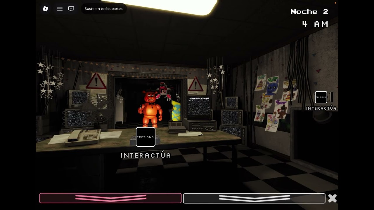 Jugando FNAF Cop (así búsquenlo) con @IkerFarid-t7p 