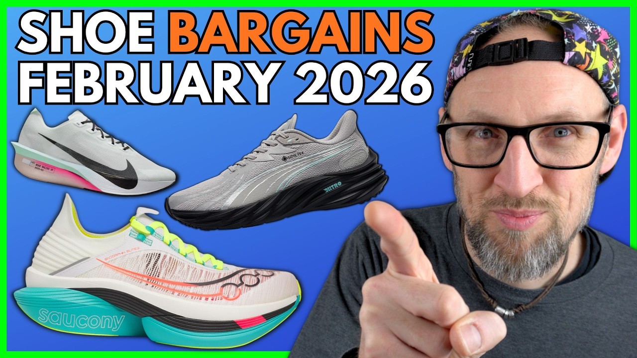 The BEST RUNNING SHOE BARGAINS FEBRUARY 2026 | ADIDAS, BROOKS, SAUCONY