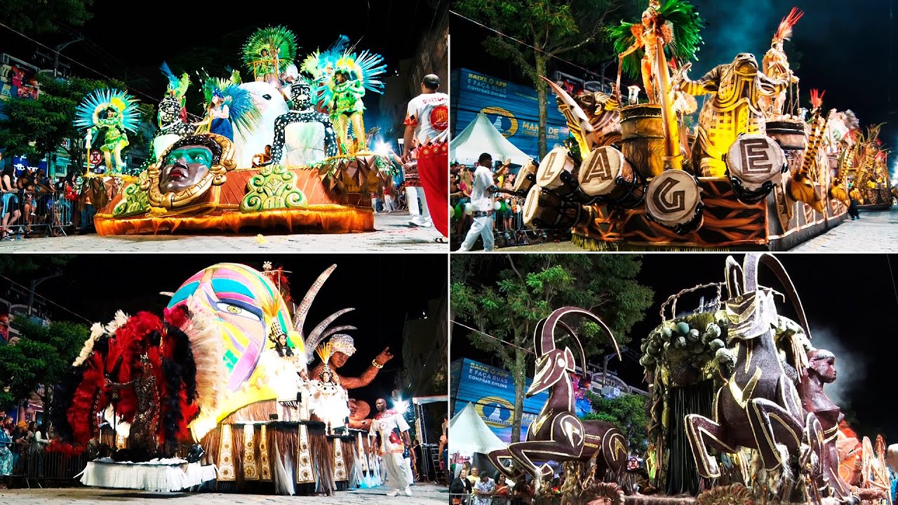 Imperatriz, Vilage, Saudade e Alun&atilde;o mostram luxo e criatividade em Friburgo