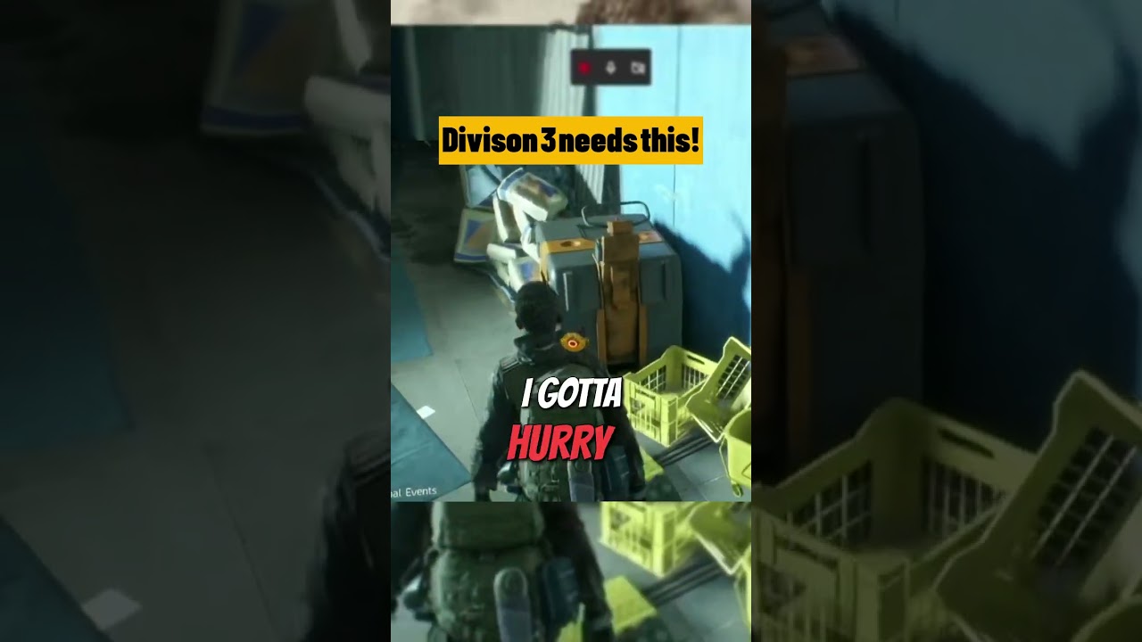 The Division 3 NEEDS to keep Survival mode permanently! 🕹️