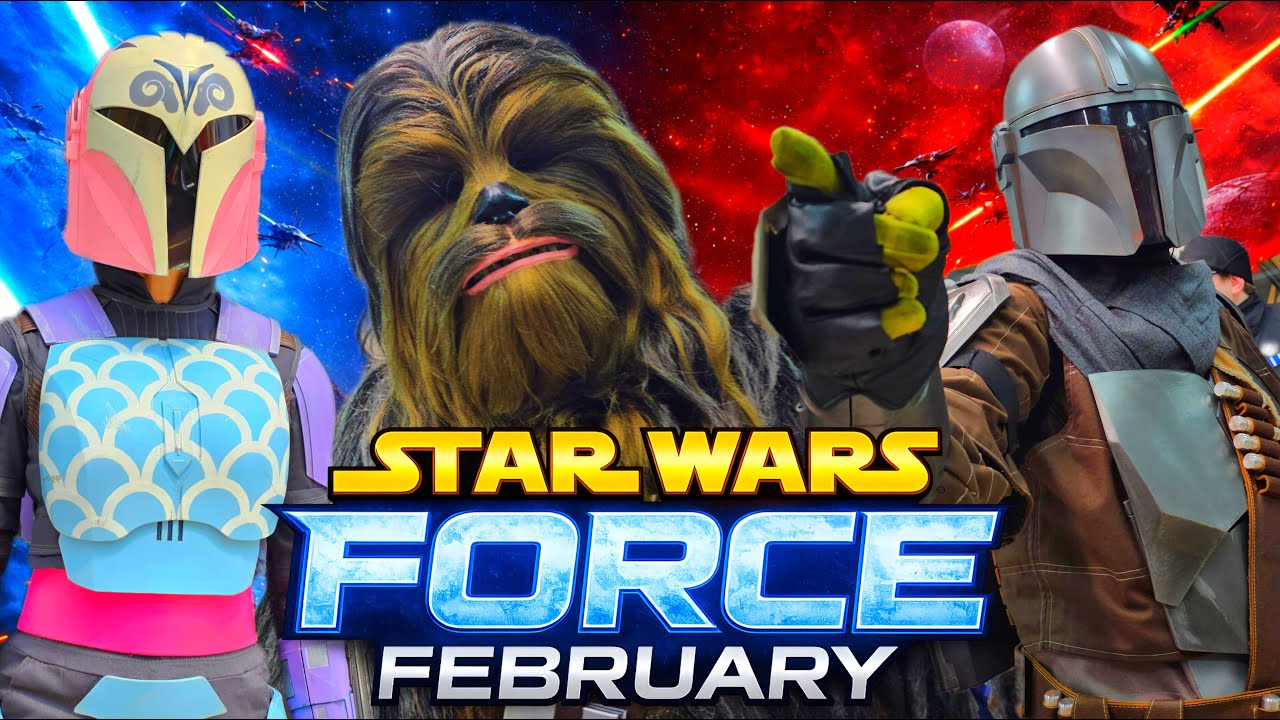 STAR WARS Cosplay Parade Was INSANE! | Force February 2026