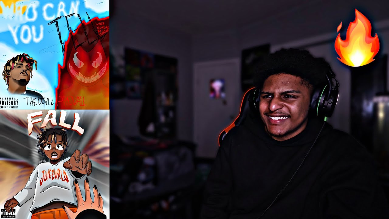 KYRO РЕАГИРУЕТ НА ПЕСНИ JUICE WRLD - WHO CAN YOU TELL И FALL (РЕАКЦИЯ НА JUICE WRLD)