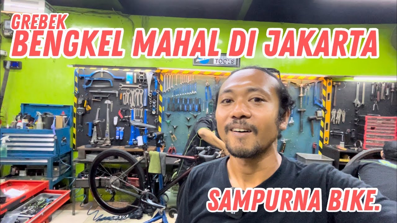 BENGKEL MAHAL DI JAKARTA⁉️ SAMPURNA BIKE #grebekbengkel #fananiefin