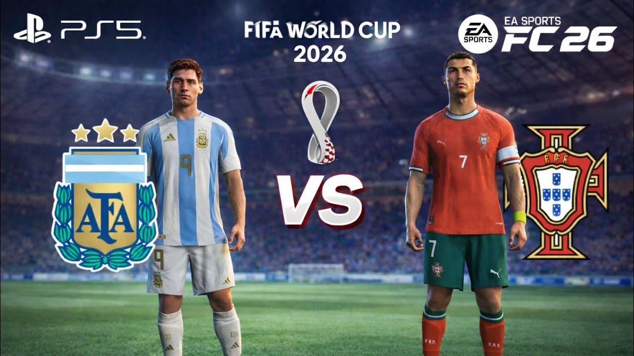 FC 26 - Portugal vs Argentina- Ronaldo Vs Messi  Final Full Match 2026 | PS5 Pro [4K60]