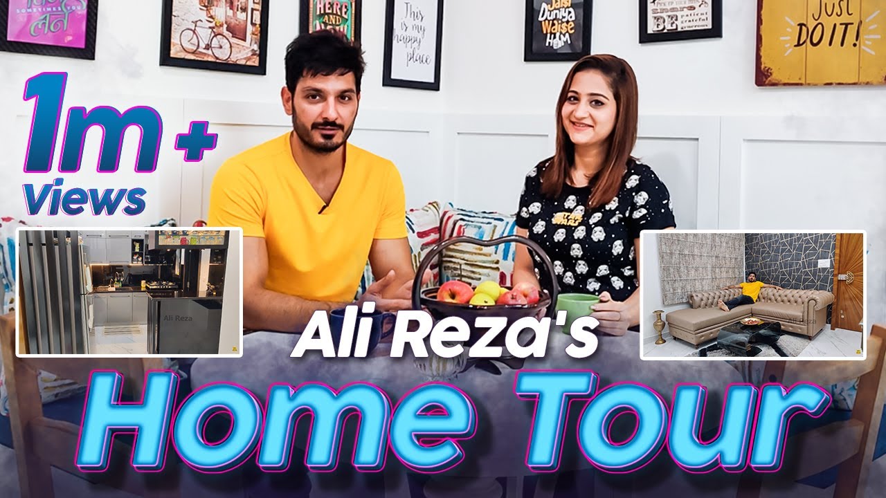 Ali Reza's Home Tour | A Look Inside Ali Reza and Masuma Beiki's Home | #HomeTour2020