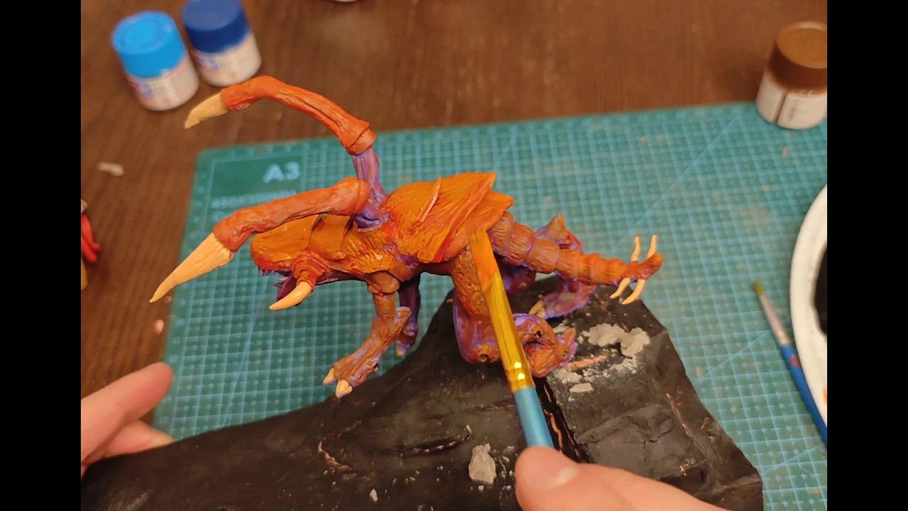 How to sculpt Terran vs Zerg. Starcraft. Part. I #starcraft #starcraft2