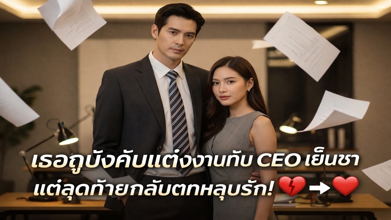 เธอถูกบังคับแต่งงานกับCEOเย็นชา แต่สุดท้ายกลับตกหลุมรัก! 💔➡️❤️ | การแต่งงานสายฟ้าแลบ
