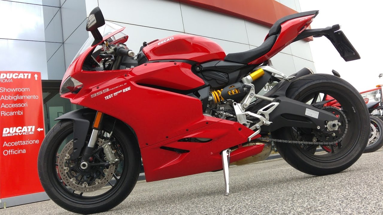 Ducati 959 Panigale -Test Ride Ducati Roma