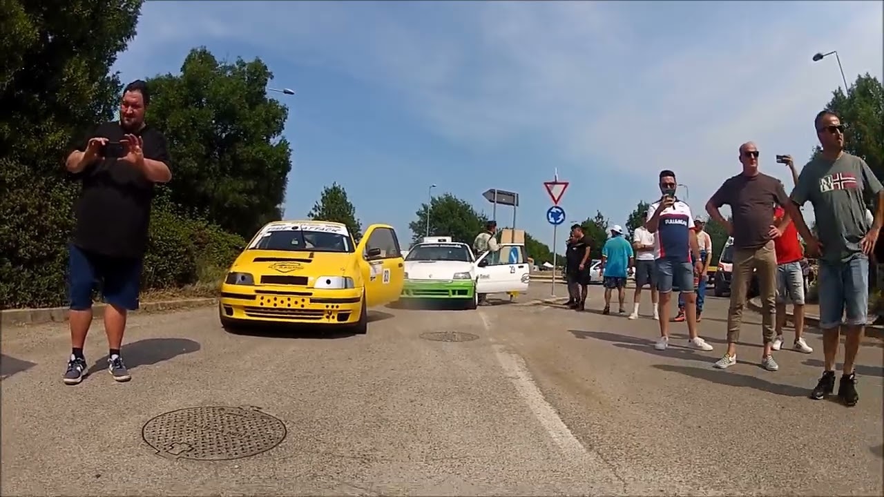 COPPA ROMAGNA SLALOM - FORLIMPOPOLI - TABANELLI MATTEO OPEL CORSA GSI 2.0 1°CAT.C E 10 ASSOLUTO!