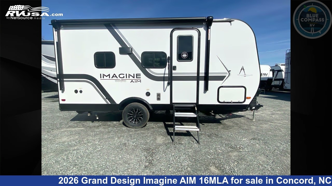 Впечатляющий туристический прицеп Grand Design Imagine AIM 2026 года выпуска продается в Конкорде...