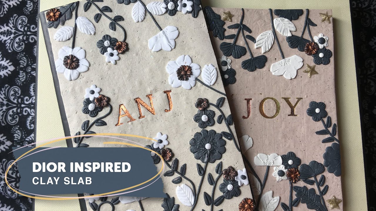 Polymer Clay Experiment: Making Book Covers! 