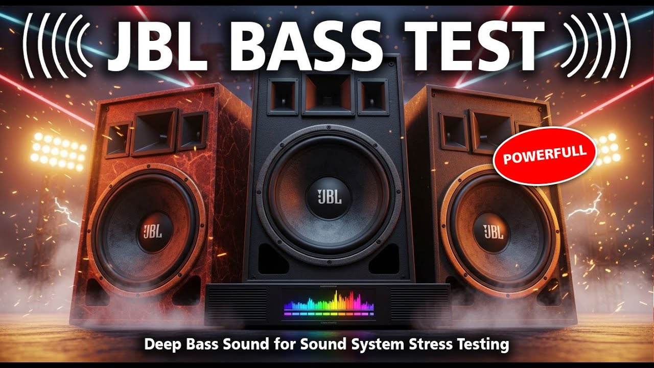 BASS TEST JBL SUBWOOFER EDITION 🔊 Deep Bass Sound for Sound System Stress Testing