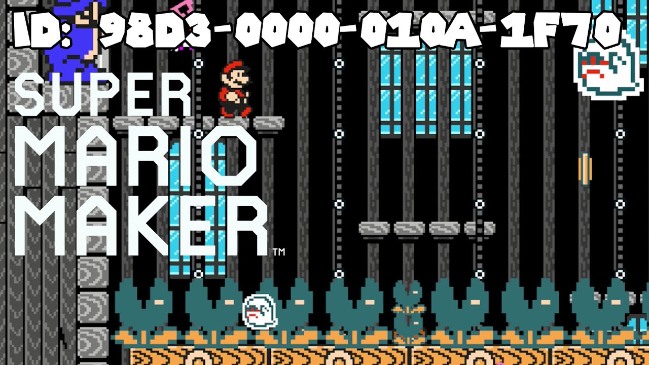Super Mario Maker - Illusion Ghost House (QR Code)